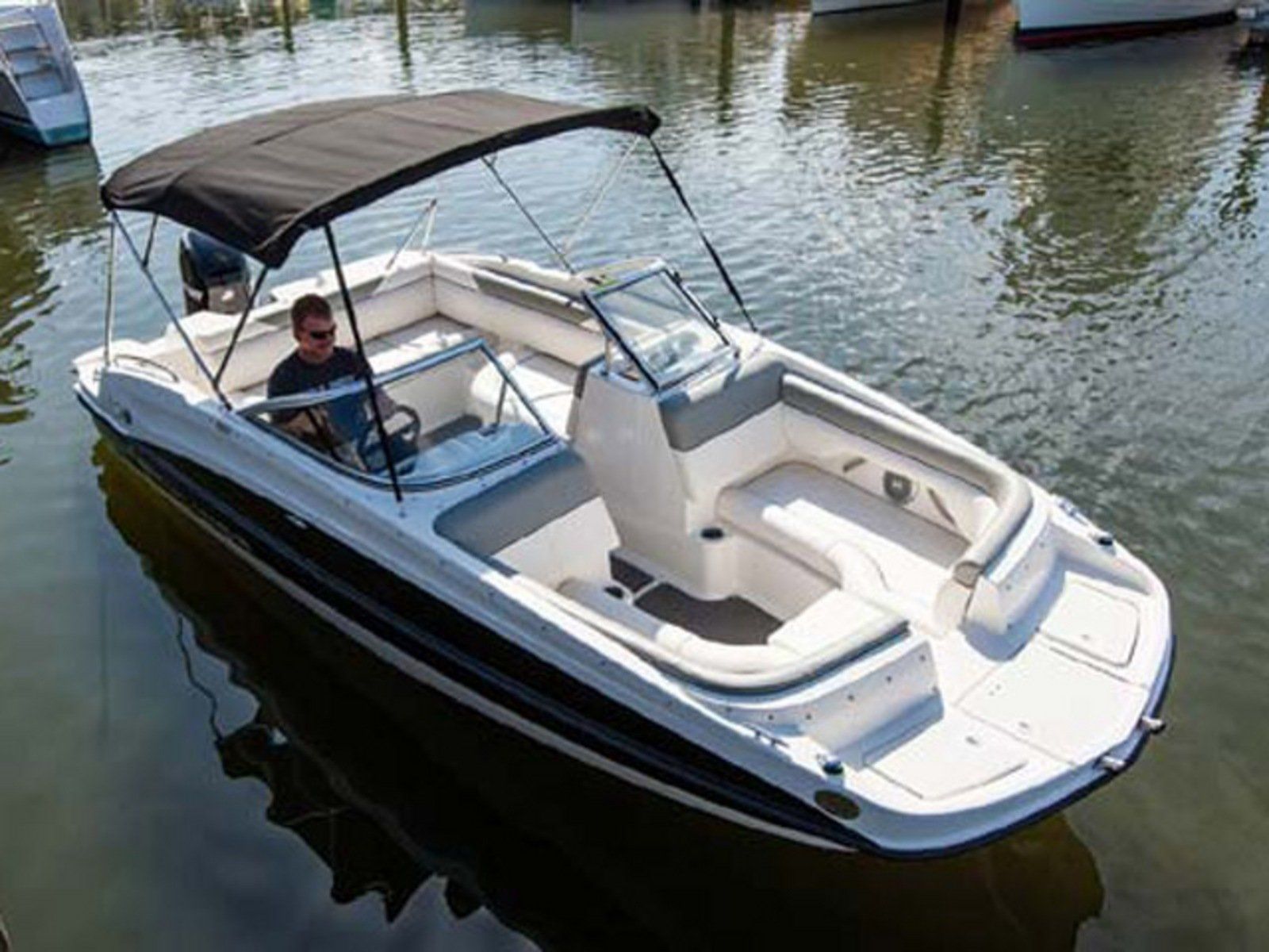 2014 bayliner 190 deck boat review - top speed