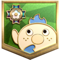 Dreams of Adventure. The badge shows Alph looking at a medal.