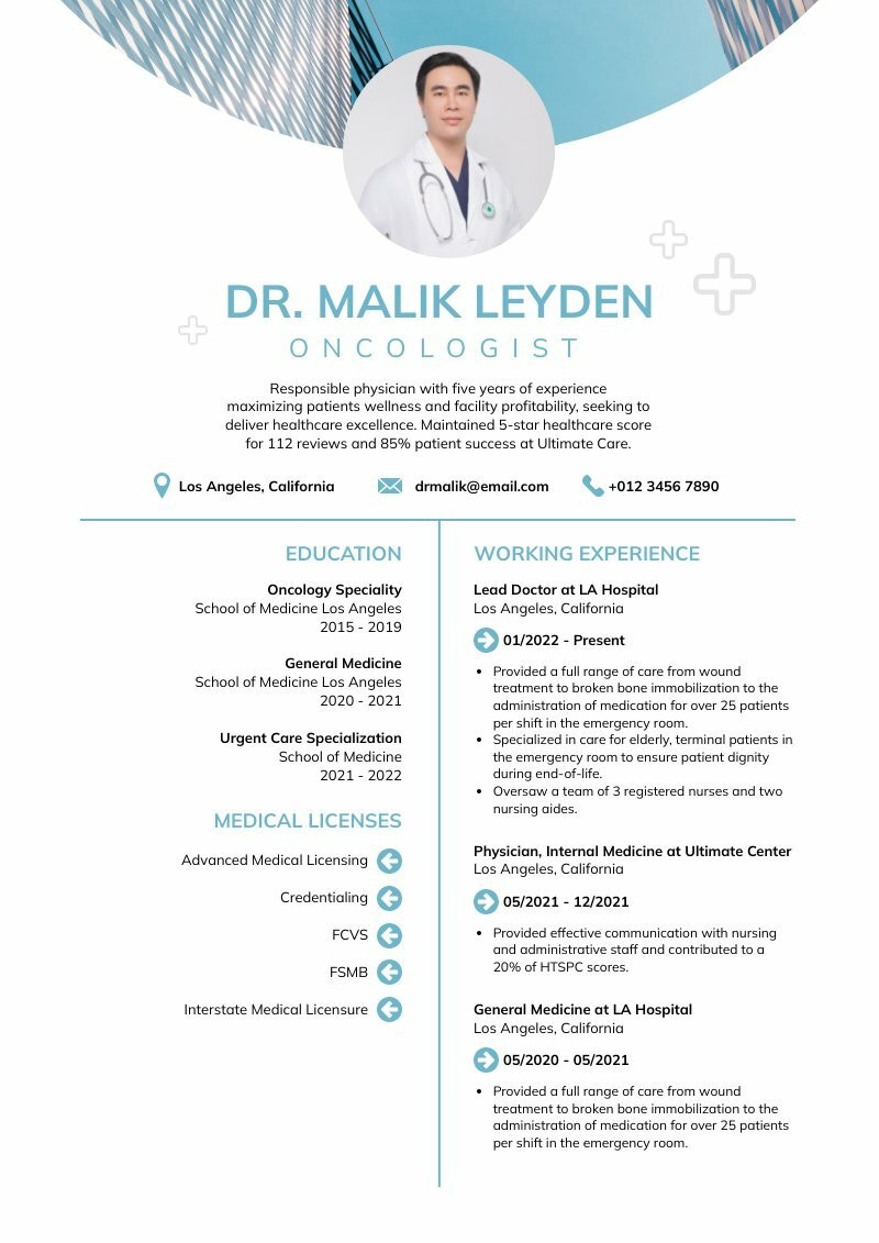 Medical CV