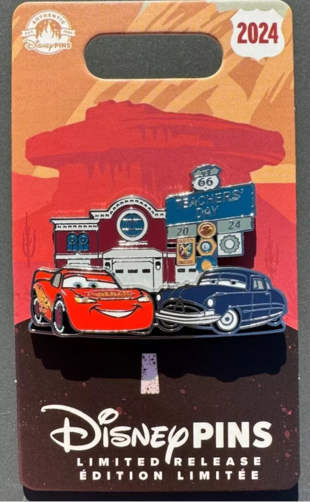 77431 - Lightning McQueen & Doc Hudson 2024 - Teacher's Day