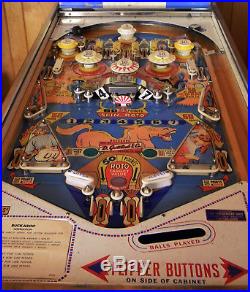 1965 Buckaroo Gottlieb Pinball Machine- Excellent Condition, Quality Restoration