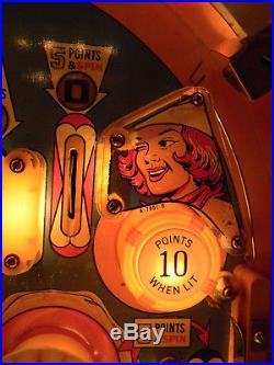 1965 Buckaroo Gottlieb Pinball Machine- Excellent Condition, Quality Restoration