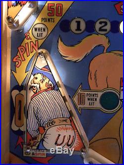 1965 Buckaroo Gottlieb Pinball Machine- Excellent Condition, Quality Restoration