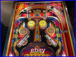 1978 Bally Mata Hari Pinball Machine Classic Leds Plays Great