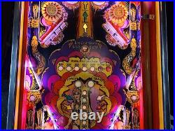 1978 Bally Mata Hari Pinball Machine Leds Professional Techs W Rare Backglass