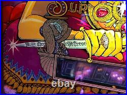 1978 Bally Mata Hari Pinball Machine Leds Professional Techs W Rare Backglass