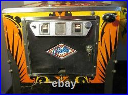 1978 Vintage Mata Hari Bally Original Vintage Restored Pinball Machine