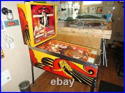 Bally 1977 MATA HARI EM Pinball Machine! Rare, Fun, and Serviced! New Video