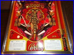 Bally 1977 MATA HARI EM Pinball Machine! Rare, Fun, and Serviced! New Video