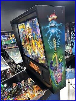 Monster Bash Pinball Machine By Williams 1998 Free Shipping LEDS Original