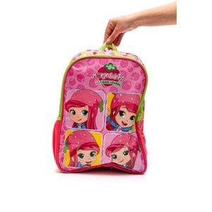 Mochila De Costas Luxcel Infantil Da Moranguinho Is41151mg Verde