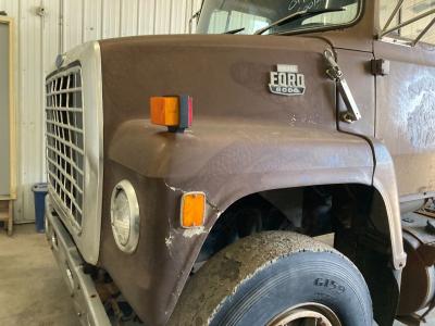 1970-1987 Ford L9000 Brown Hood - Used