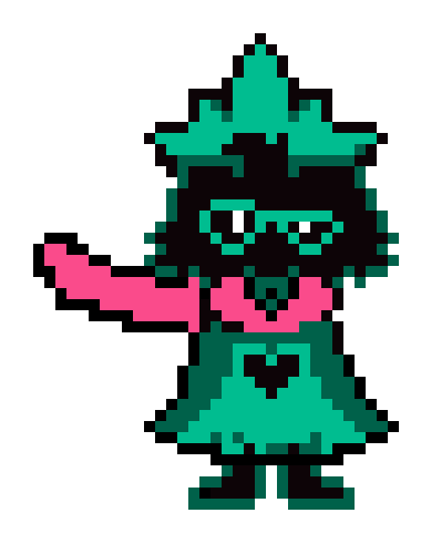 The Deltarune's Shifting Multiverse( Ralsei( | Pixel Art Maker