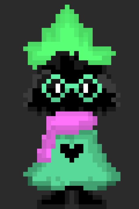 Ralsei (Deltarune) | Pixel Art Maker