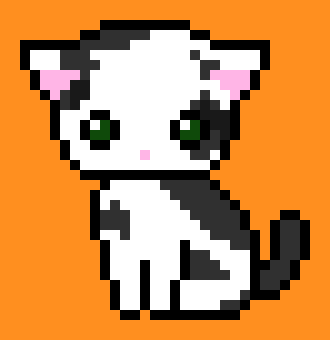 Cat Pixel Art Pixel Art Grid Pixel Art Pattern Pixel Art Templates Images