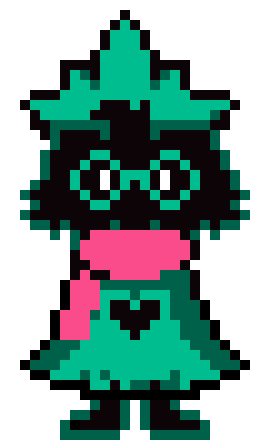 Deltarune Ralsei | Pixel Art Maker