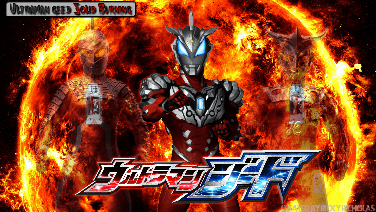 1280x720 Ultraman Geed Solid Burning Wallpaper, Desktop