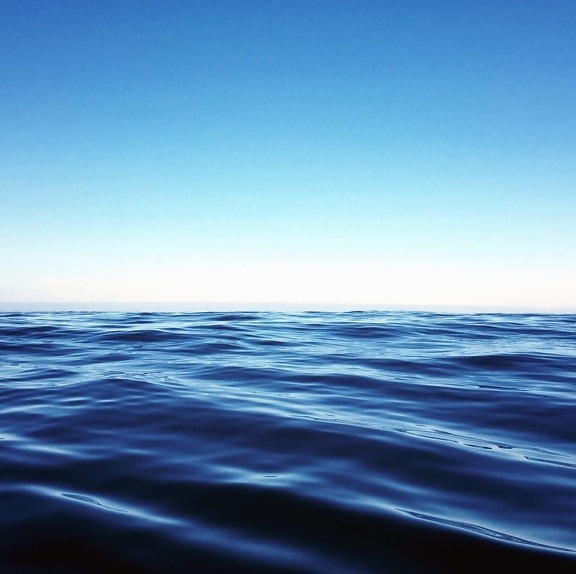 sea, sky, water, horizon, wave