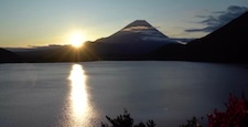 Mt Fuji Mt. Lake Honjo Lake