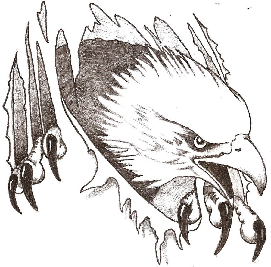 Native American Drawings Of Eagles