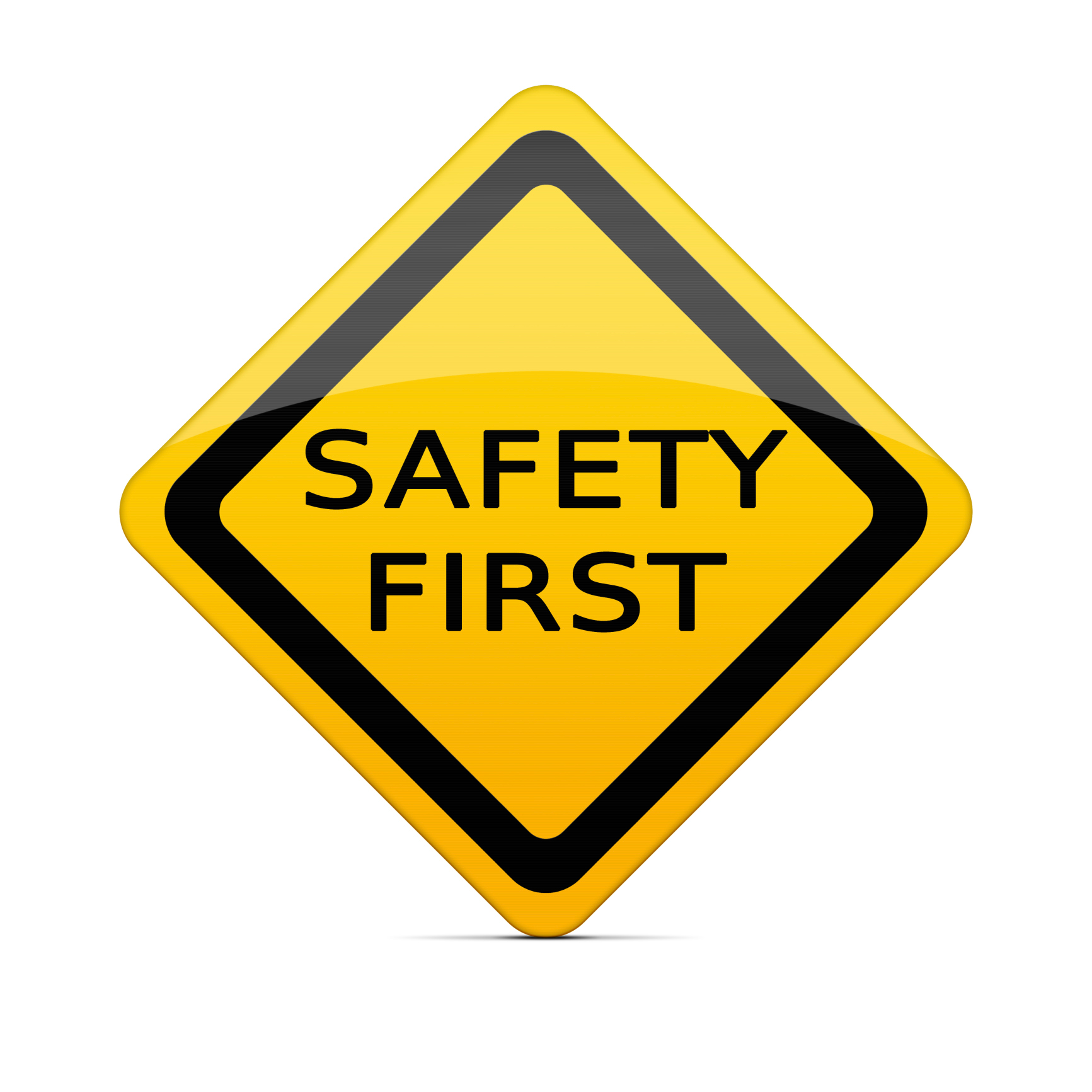 Safety First Signs drawing free image download