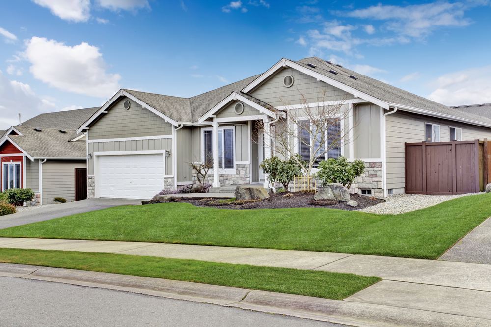 Gray home exterior