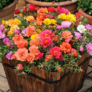 Portulaca Grandiflora Garden Splendors Double