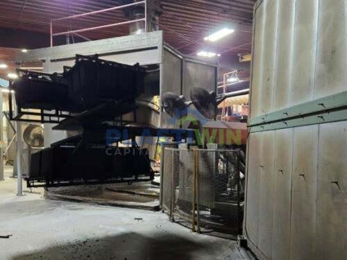 Used Ferry RS3300 4 Arm Rotational Molding Machine