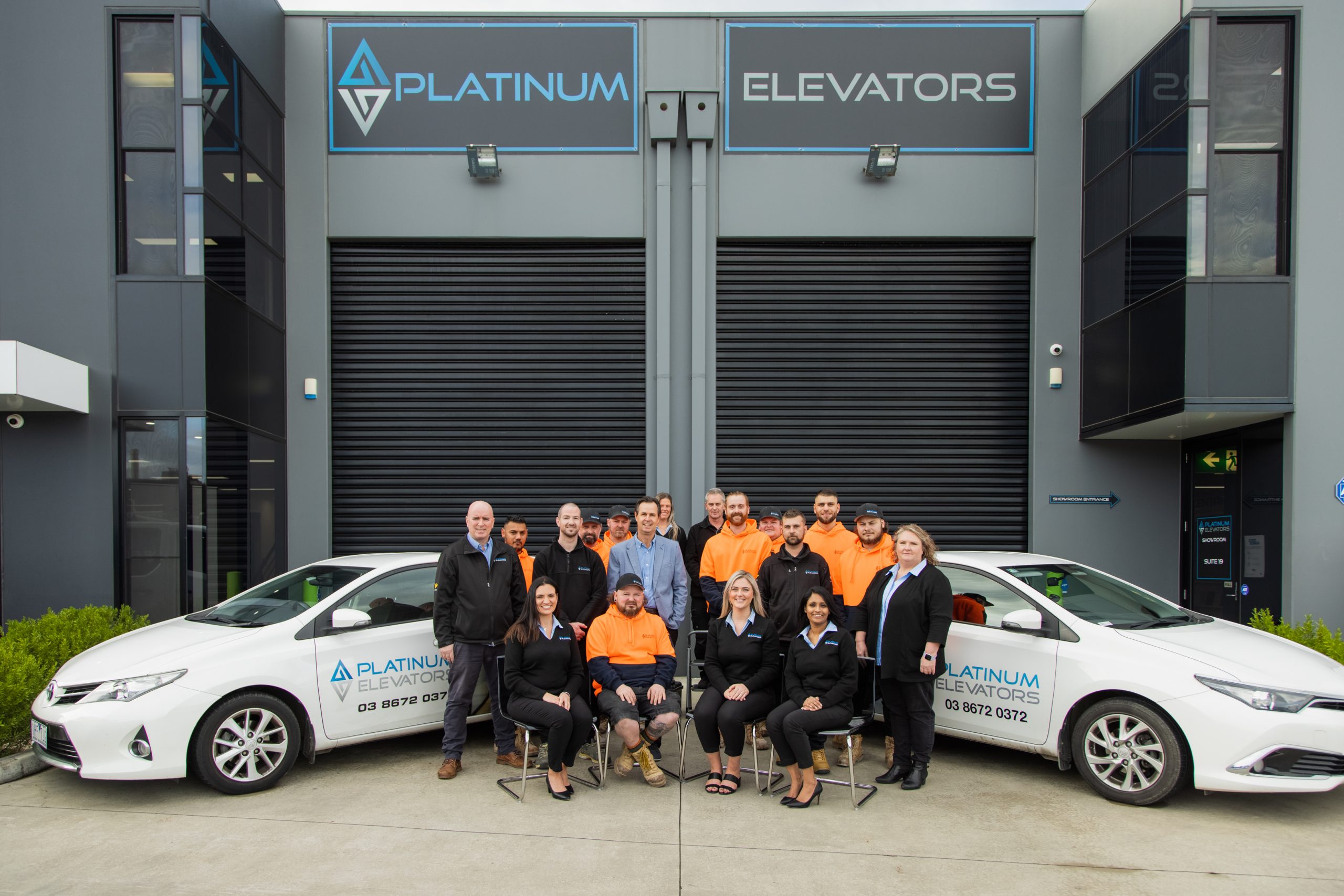 Platinum Elevators Sales and Installation team scaled