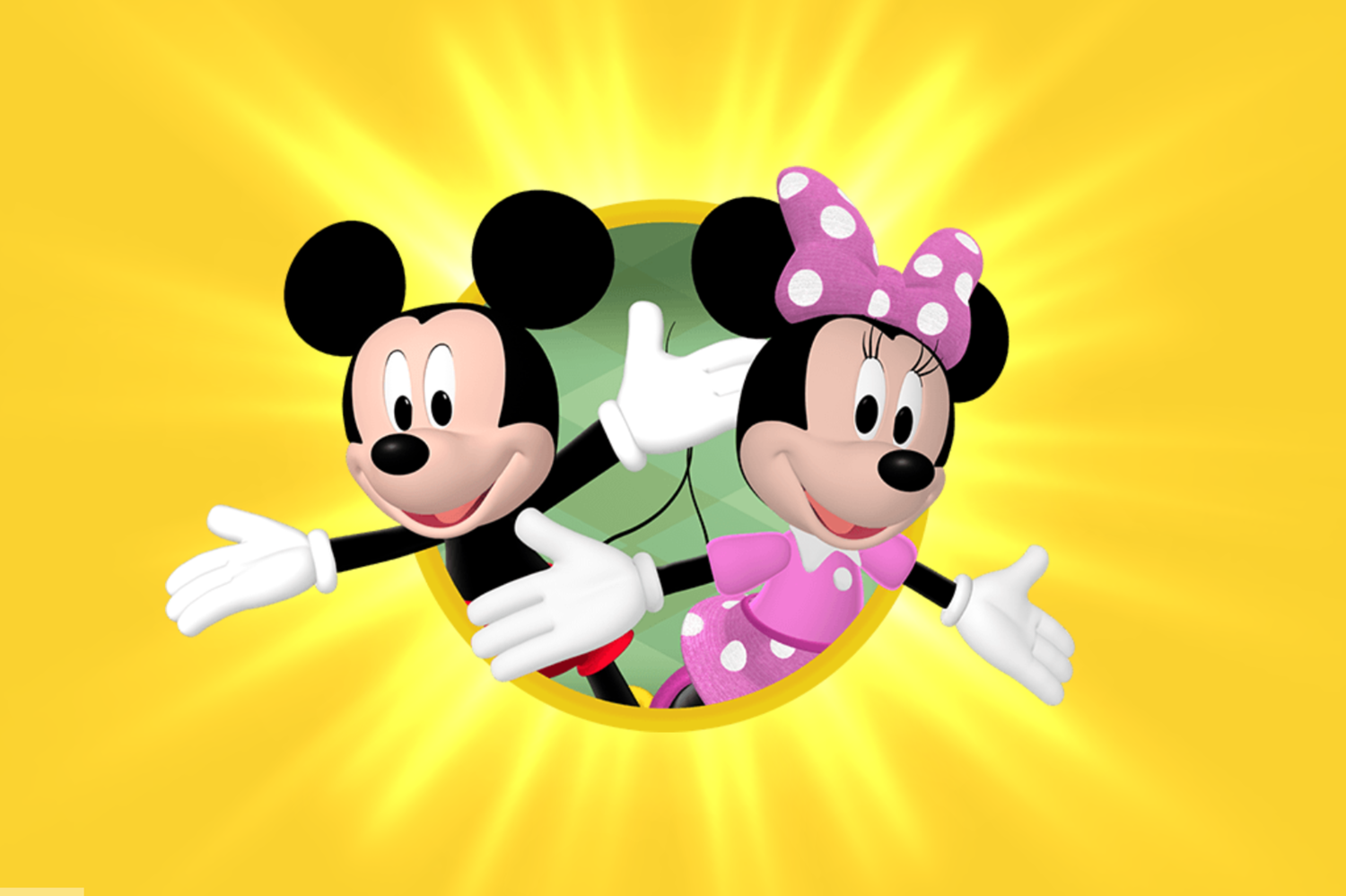 Mickey and Minnie's Universe Loading Screen Screenshot.