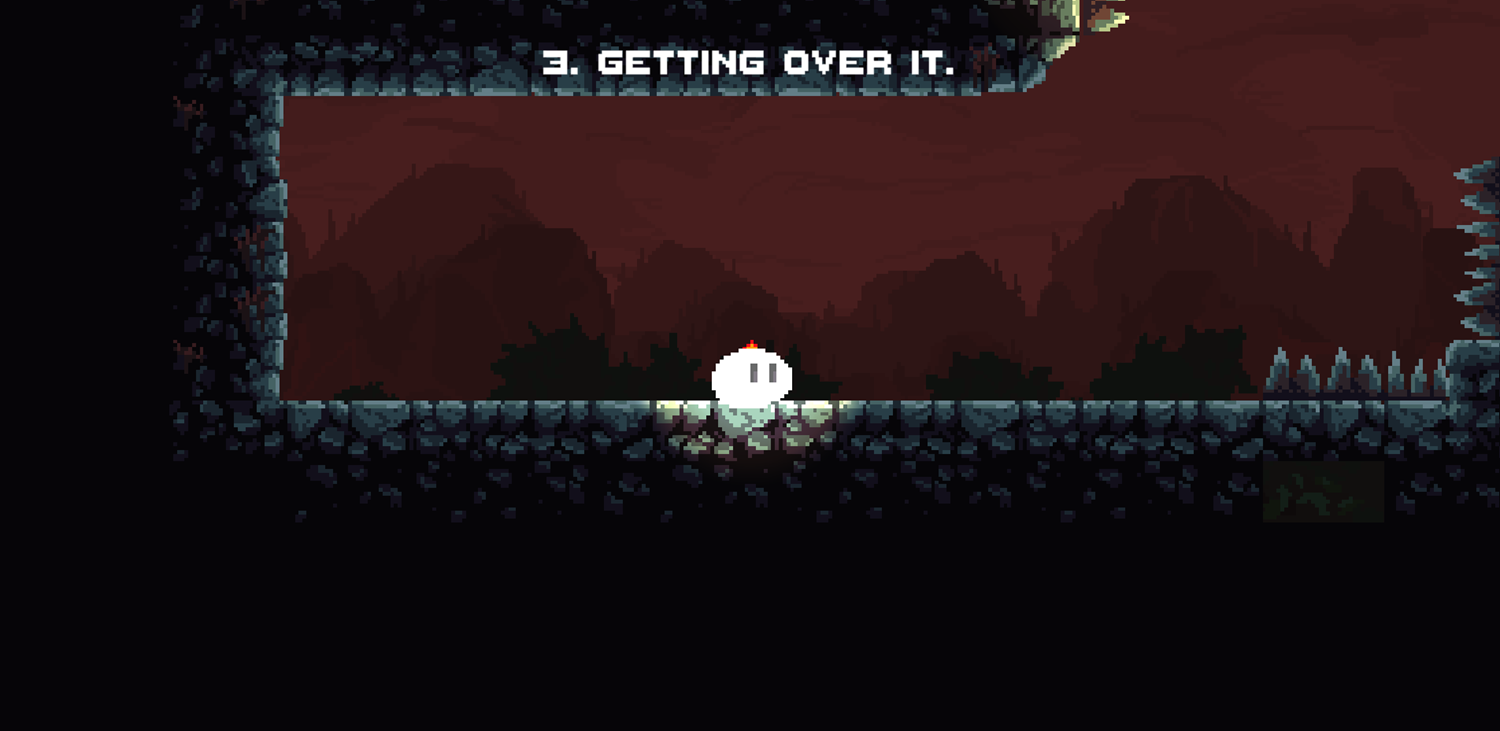 To Grow Game Getting Over It Screenshot.