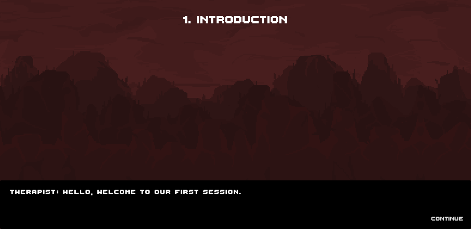 To Grow Game Regression Intro Screenshot.