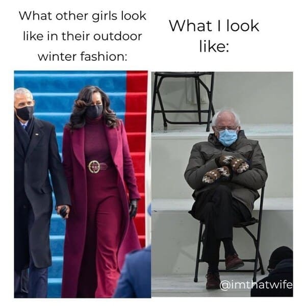 I'm not like the other girls meme - bernie meme