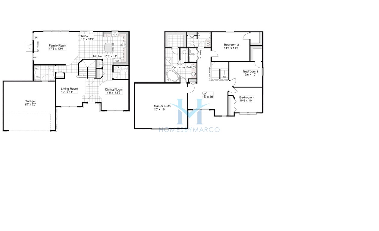 arbor homes redwood floor plan