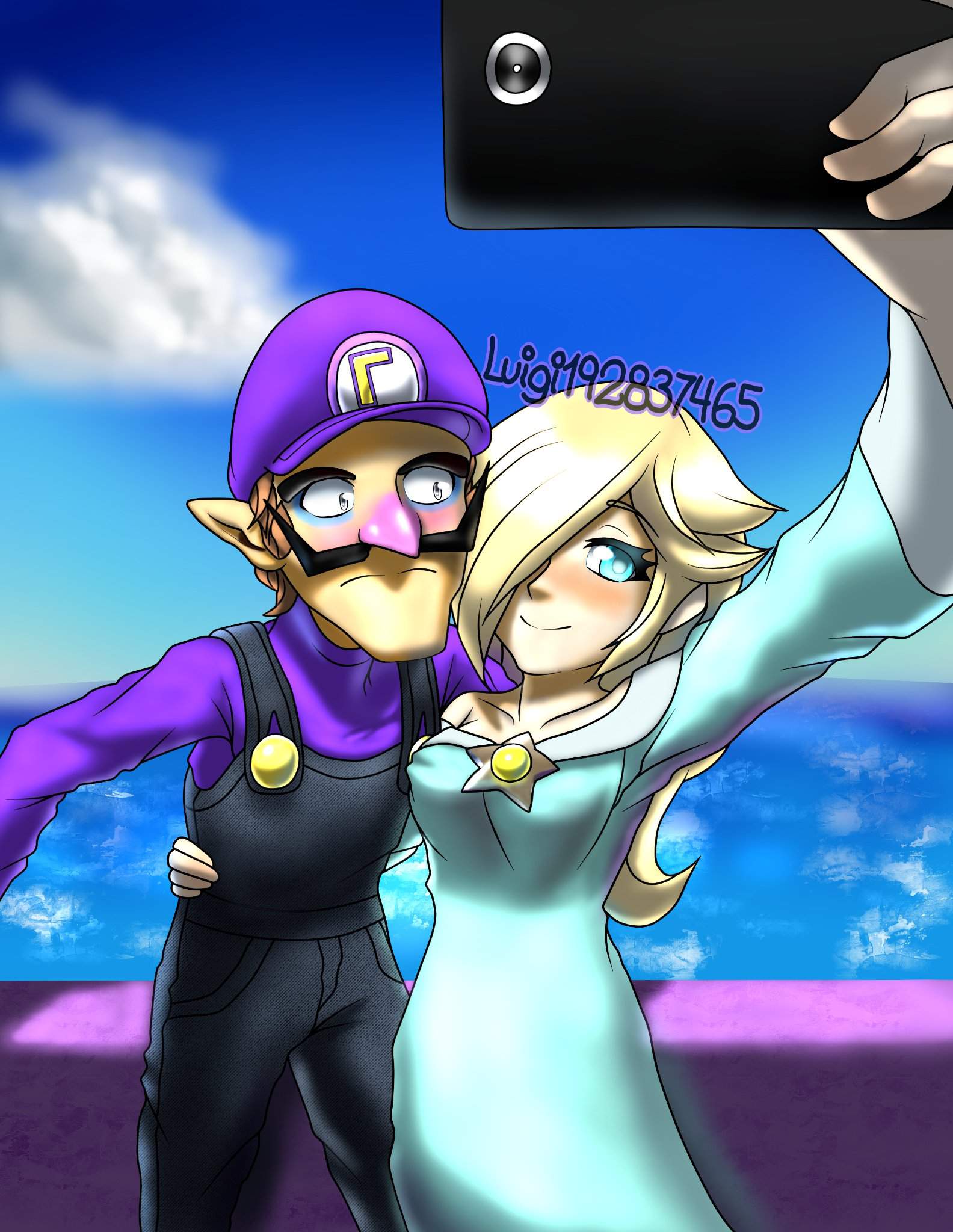 Rosalina And Waluigi