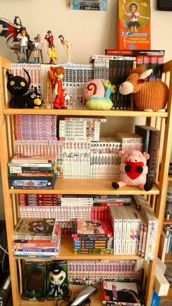 My small Manga Shelf I had to sell a few over the months to make room for  new ones Hope you like it   rMangaCollectors