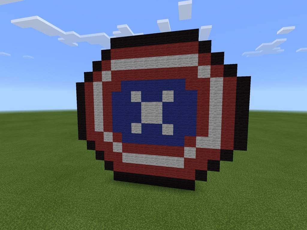 How To Make A Captain America Shield Banner In Minecraft - Best Banner ...