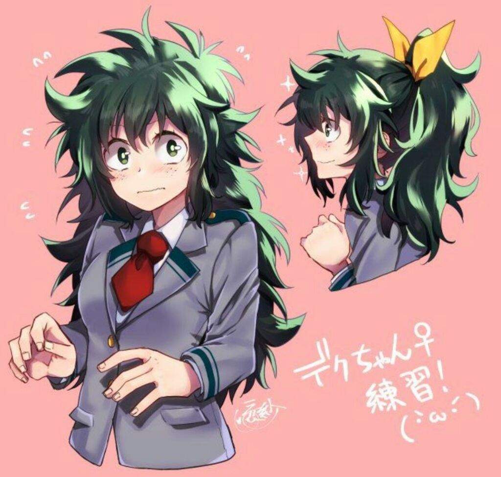 My Heroes Academia Genderbend Deku Cosplay