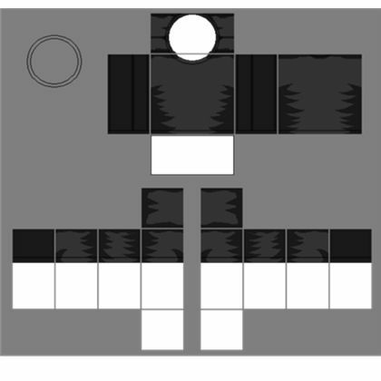 Plain Black Shirt Roblox Template - IMAGESEE