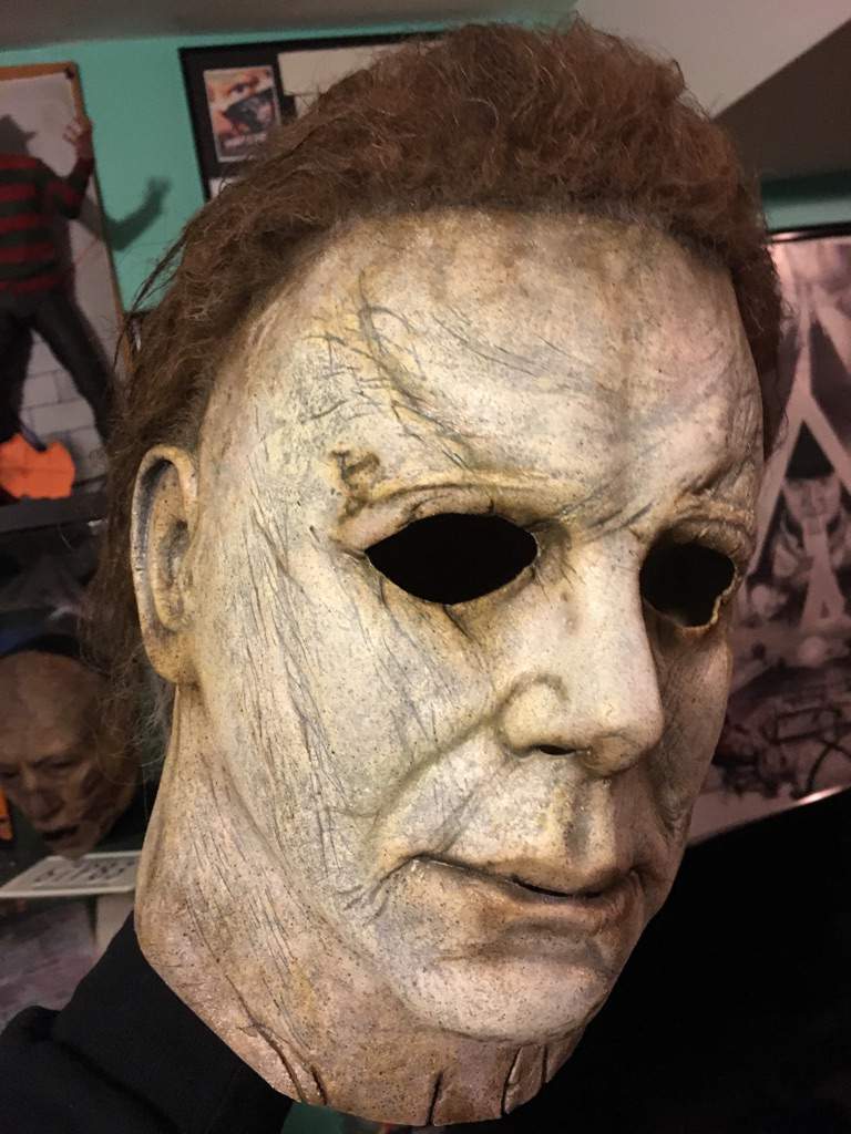 Custom Michael Myers 2018 Mask Repaint (Horror Halloween Trick Or Treat ...