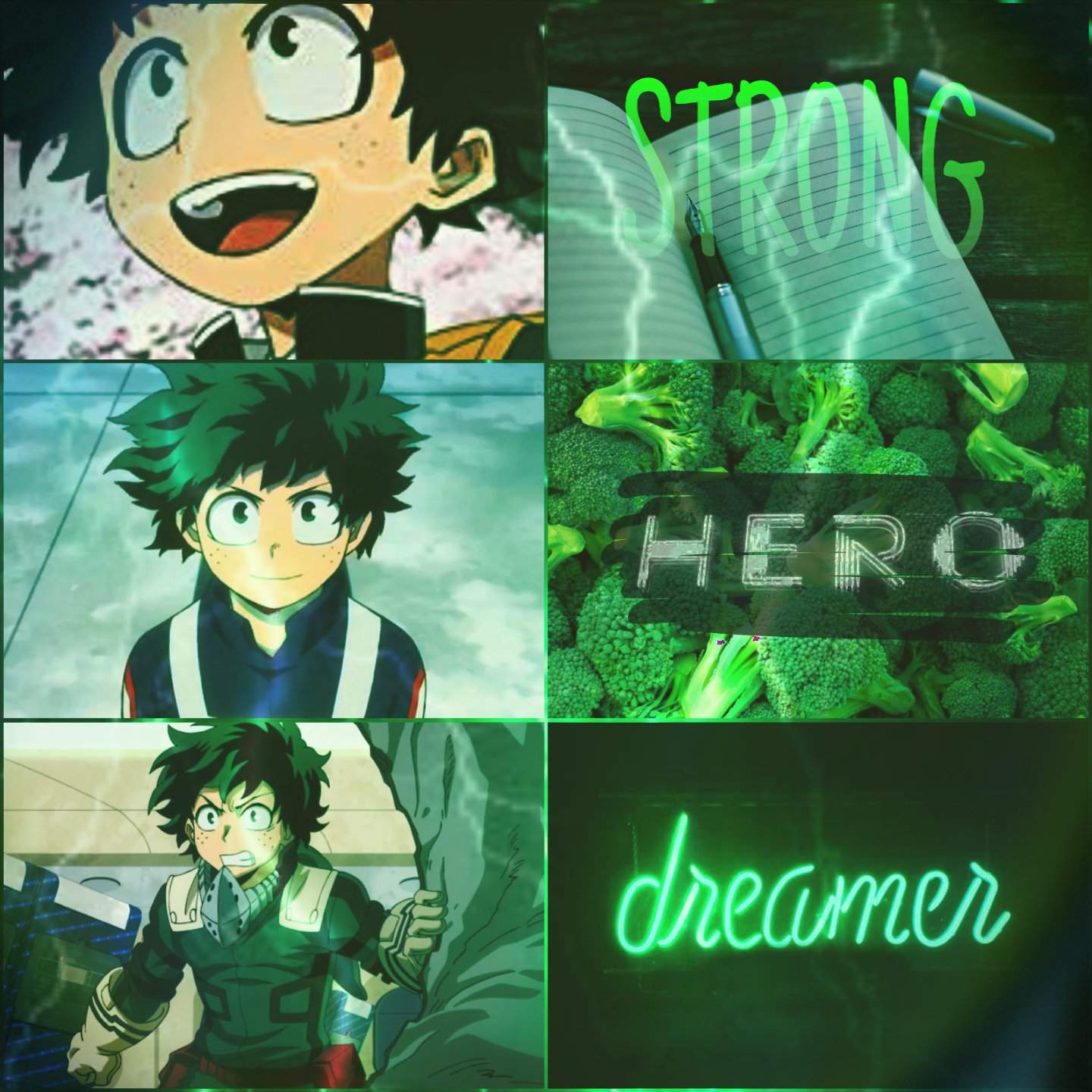 My Hero Academia Green Aesthetic : A truth that midoriya izuku faces ...