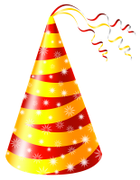 Party birthday hat PNG