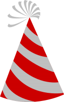 Party birthday hat PNG