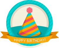 Party birthday hat PNG