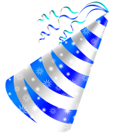 Party birthday hat PNG