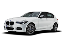 white BMW PNG image, free download