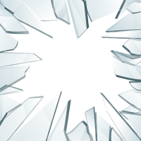 Broken glass PNG