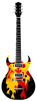 Electric guitar PNG