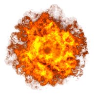 Fire transparent PNG image