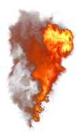 Fire transparent PNG image